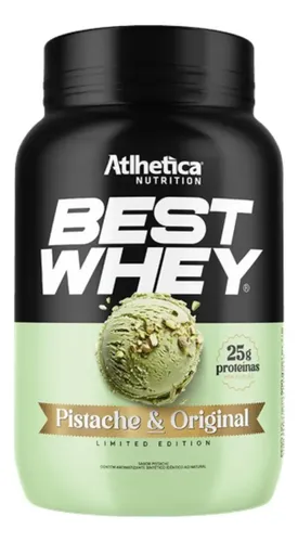Best Whey Pote 900g Pistache & Atlhetica Nutrition Pistache & Original