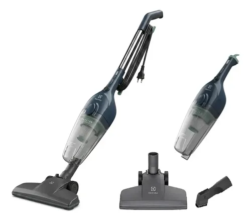 Aspirador Pó Vertical Electrolux 1450w Stk14 Cabo 5m Portátil De Mão 2 Em 1 Potente Capacidade 1,6l Filtro Hepa Azul Denim Azul-escuro 127v
