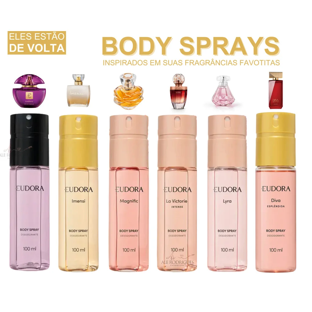 Body Sprays Eudora  Feminino 100ml