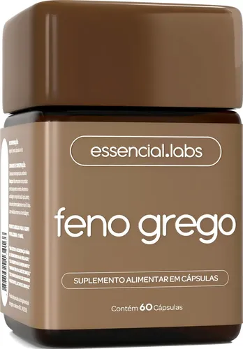 Feno Grego 450mg - Fórmula Avançada Com Máxima Concentração E Pureza - 60 Cápsulas Sem Sabor