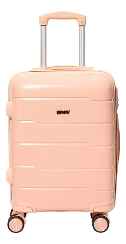 Mala De Viagem Pp Bali Pequena Isiway  Rosa Lisa