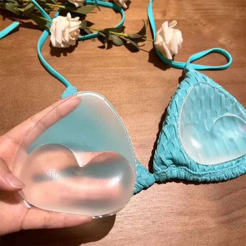 Enchimento De Silicone Para Sutiã E Biquíni Reutilizável