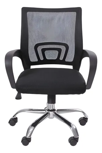 Cadeira De Escritório Giratória Or Design 3310 Preta Ergonomica