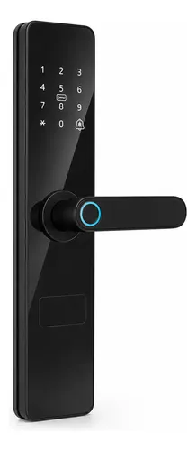 Fechadura Eletrônica Com Biometria Senha Rfid Senha Pilha