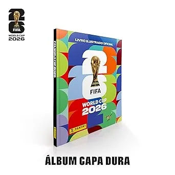 Álbum Capa Dura Ouro - Copa Do Mundo 2026 - Fifa World Cup
