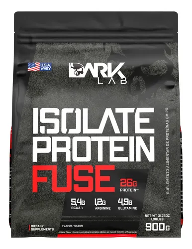 Whey Isolate Protein Fuse Refil 900g - Dark Lab Sabor Creme De Avelã