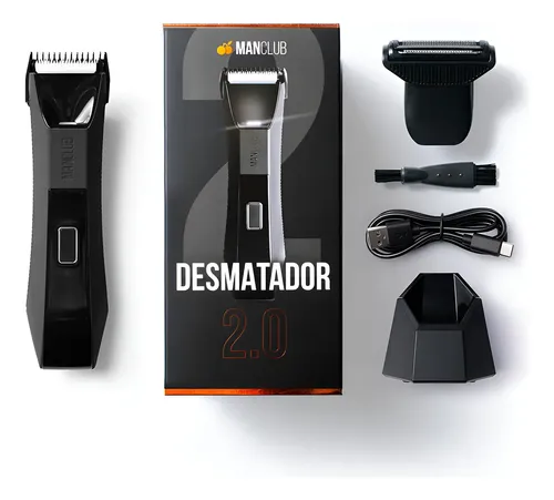 Desmatador 2.0 - Aparador Elétrico De Pelos - Manclub Preto 127/220v