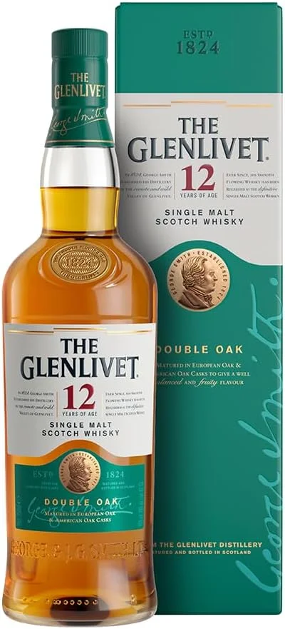 Whisky The Glenlivet 12 anos Single Malt Escocês - 750 ml