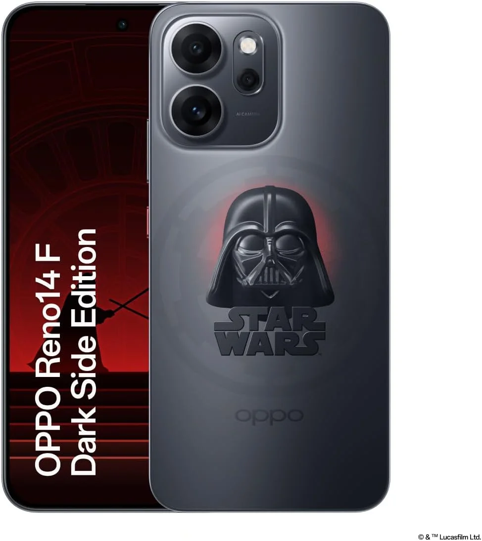 Smartphone OPPO Reno 14 F Dark Side Edition 256GB 12GB RAM