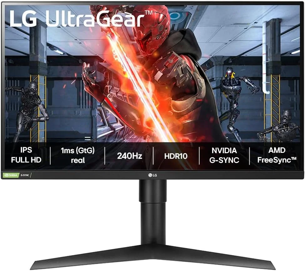 Monitor Gamer 27" Ultragear Lg Full Hd Ips com 1000:1 de Contraste - 27gn750