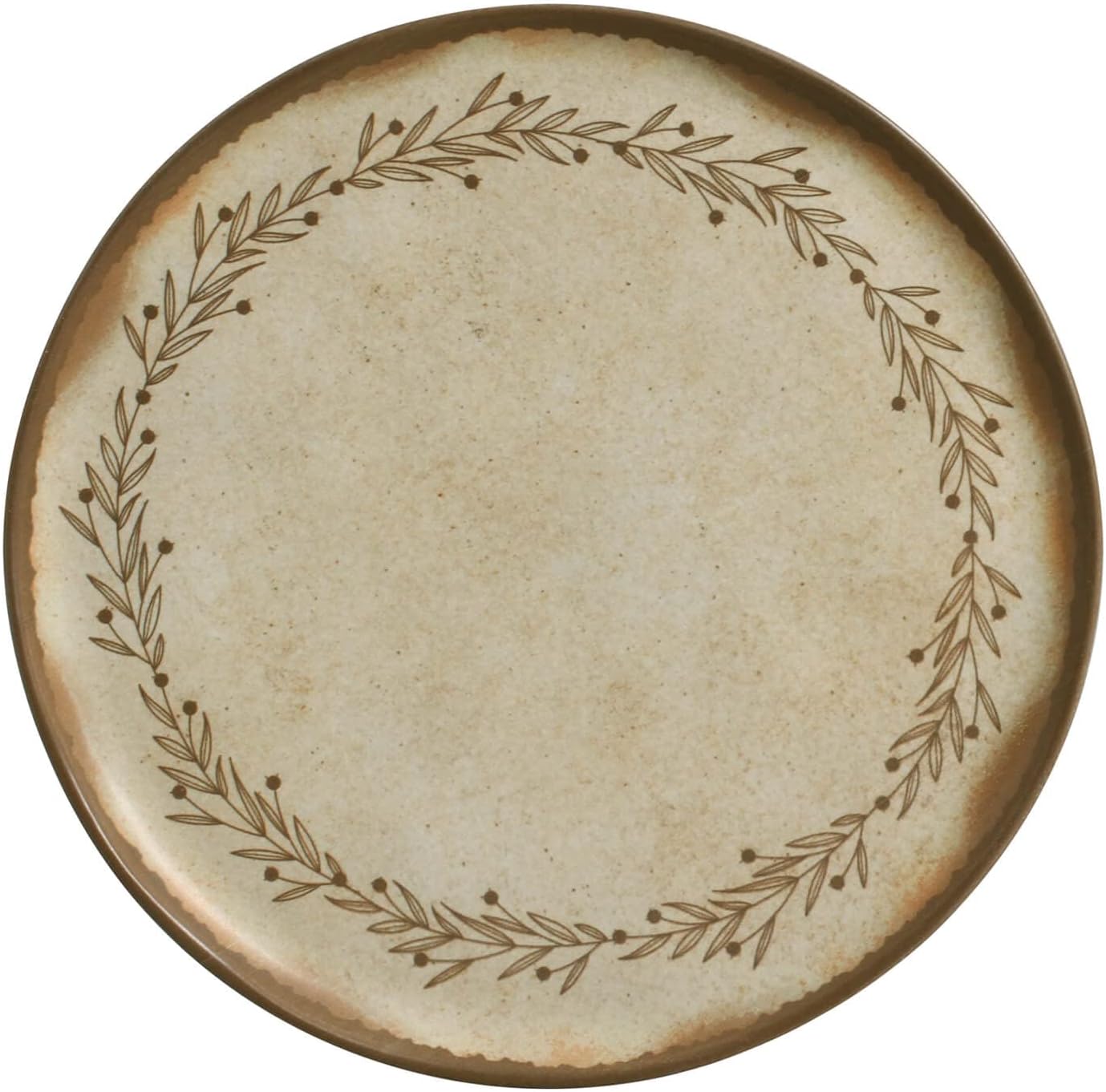 Porto Brasil Conjunto com 6 Pratos Raso Bio Stoneware Nativa 27,5cm