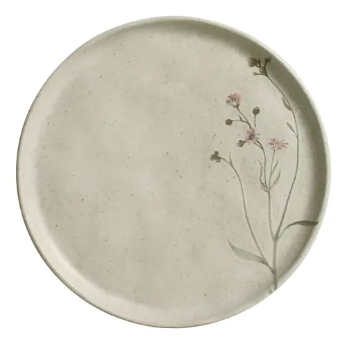 Conjunto Com 6 Pratos De Sobremesa Bio Stoneware Campestre Ø21,5cm Porto Brasil