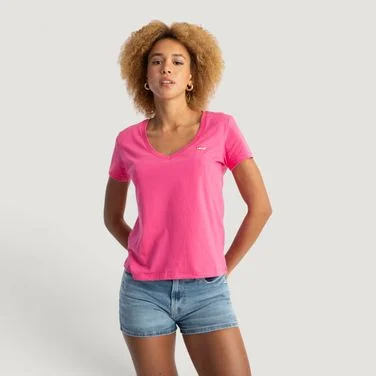 Camiseta Levi's® The Perfect Preta Manga Curta