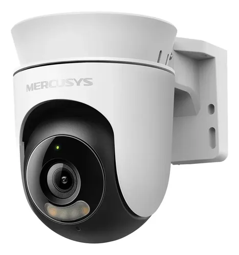 Mercusys Mc510 Câmera Segurança Wifi 2k 360° Externo Por Tp-link Branco