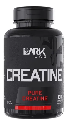 Creatina Monohidratada Pura 120 Cápsulas Dark Lab Sem