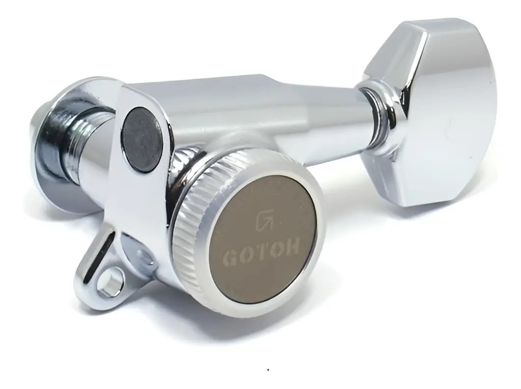 Tarraxas Guitarra 7 Cordas Com Trava Gotoh Sg 381 07 Mgt Não Aplica