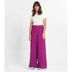 Calça Pantalona Feminina Endless Roxo