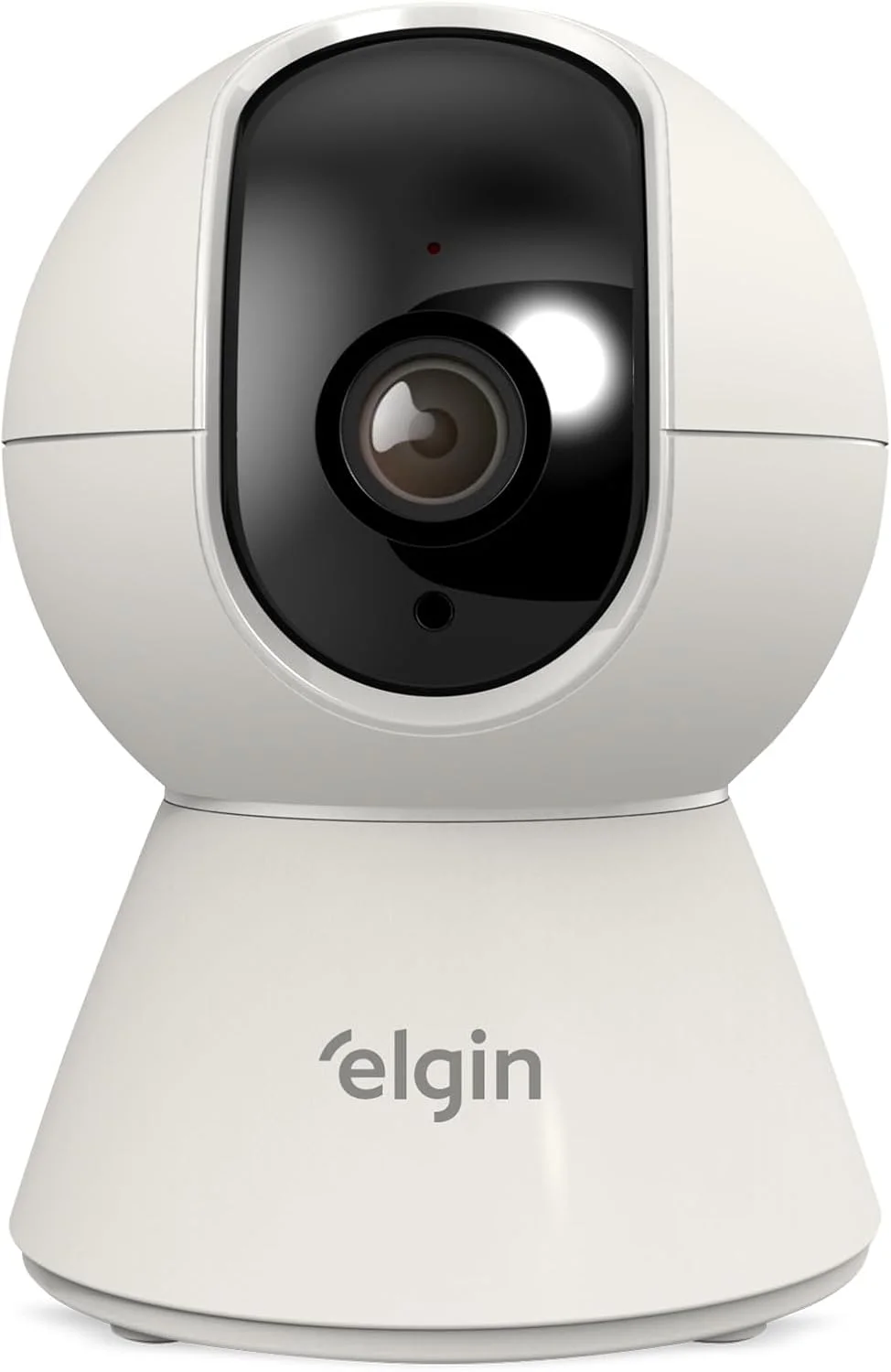 Câmera Rotativa Inteligente Elgin - Full HD 1080P, Áudio e Detecção de Movimento