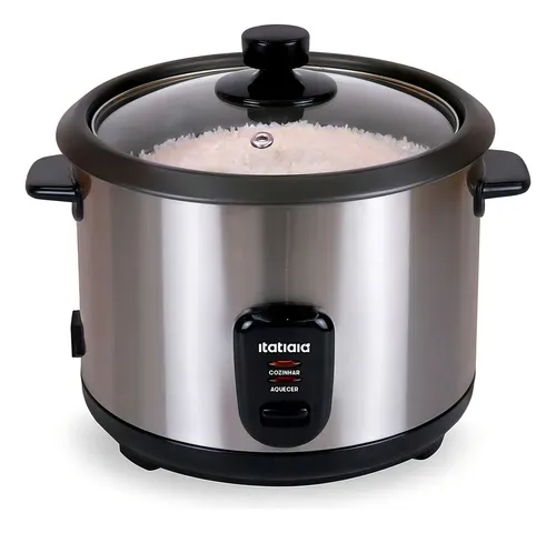 Panela De Arroz Elétrica 8 Xícaras Midi - Itatiaia Preto 127v