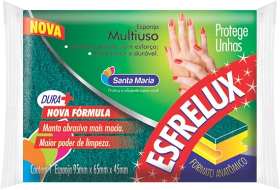 Esponja Esfrelux com Formato Protetor de Unha