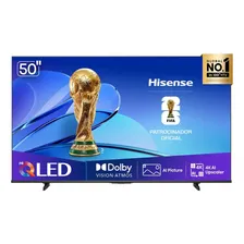 Smart Tv Hisense Hi-qled 4k 50  Polegadas Com Processador Ai, Dolby Vision Atmos E Compatibilidade Alexa E Google - 50q6qvv