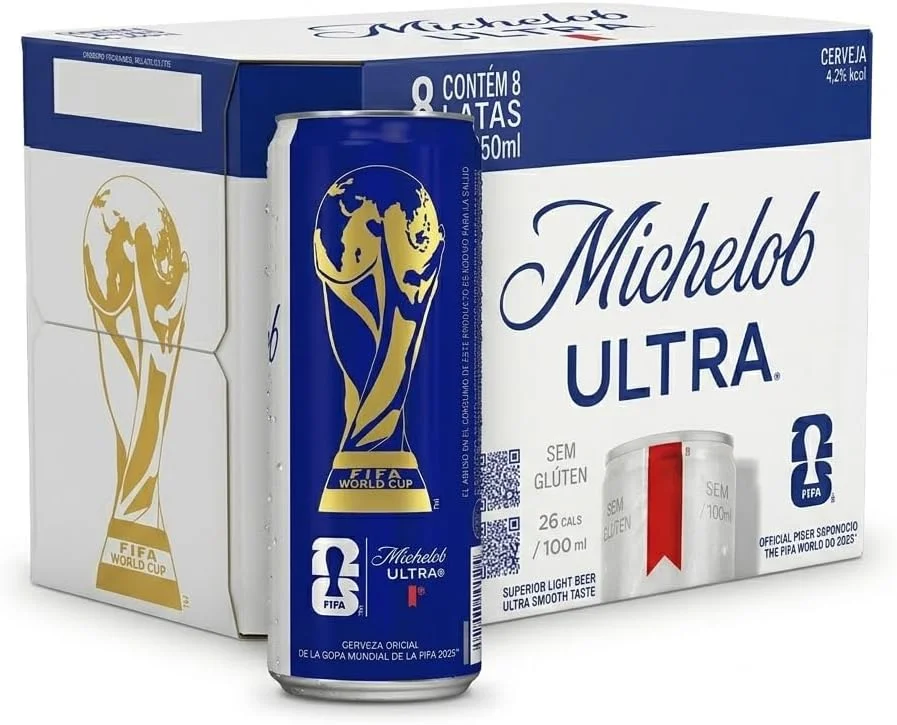 MICHELOB ULTRA LATA 350ML,pack com 8 unidades