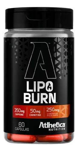 Atlhetica Nutrition, Nutrition Series, Termogénico Lipo Burn Hd - 60 Capsulas Sem Sabor