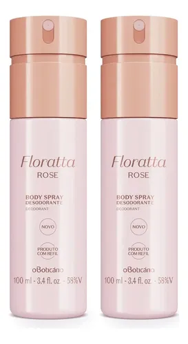 Floratta Rose: Body Spray 2x100ml