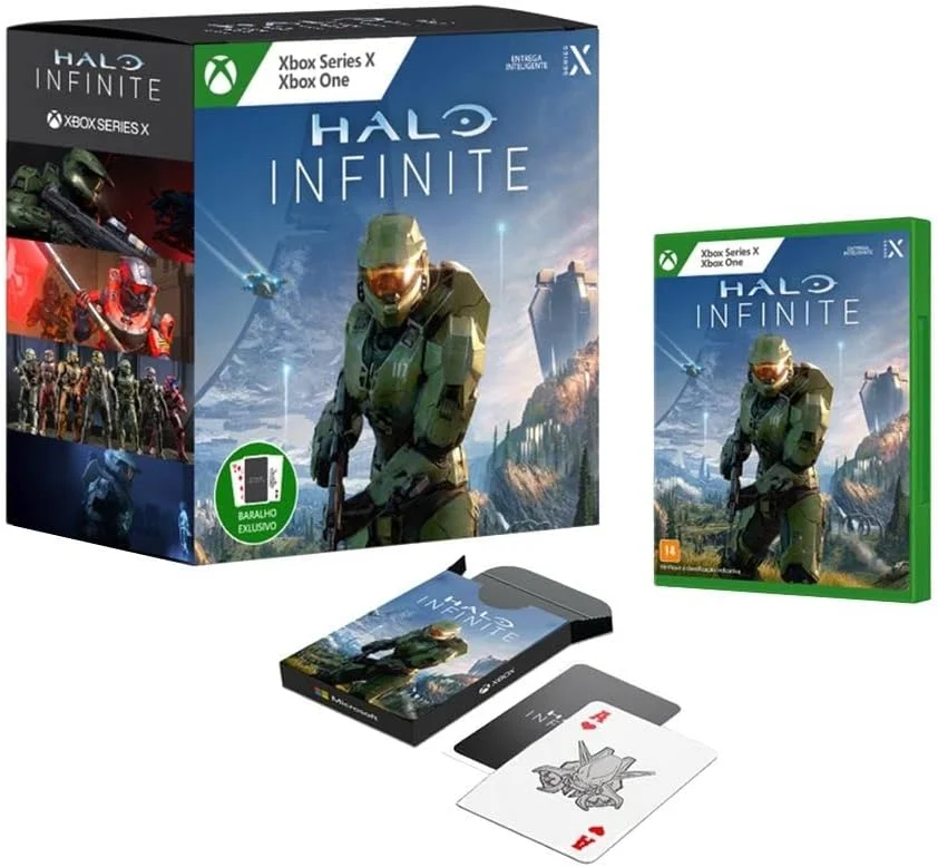 Halo Infinite para Xbox One e Xbox Series X Microsoft + Baralho Exclusivo