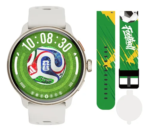Relógio Inteligente Gps Smartwatch Amoled 3atm Sport Gps