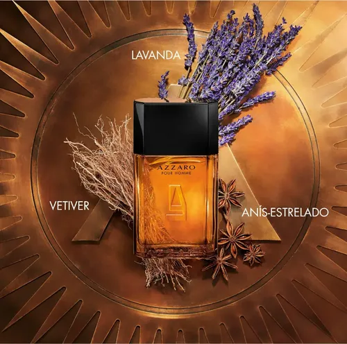 Kit Azzaro Pour Homme: Eau De Toilette 100 Ml E Gel De Banho 75 Ml