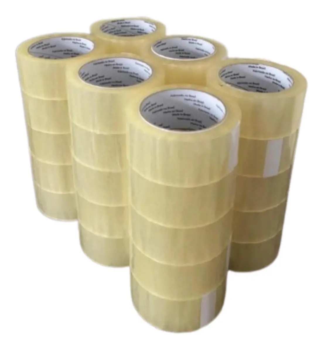 Fita Adesiva Transparente 45mm X 100 Metros - 30 Unidades Liso