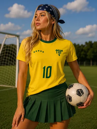 Camiseta Neymar Jr. Brasil Dry Fit Copa 2026 Lançamento Amarelo G1