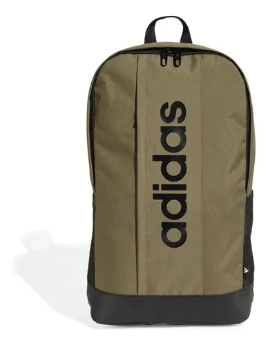 Mochila Linear Olive Strata Black adidas Verde Liso