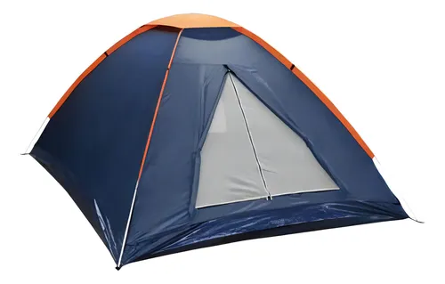 Nautika Barraca De Camping Panda Iglu Para 2 Pessoas Com Coluna D'água De 600mm Cor Azul