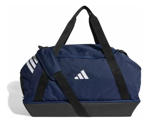 Mala Duffel Média Tiro League adidas Azul Lisa Níquel
