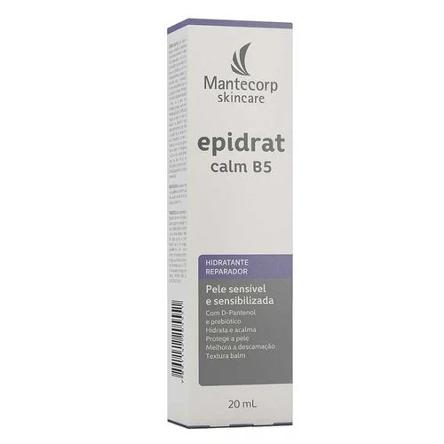 Hidratante facial reparador Calm B5 20ml Epidrat para pele sensível
