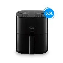 Fritadeira Air Fryer Facilita Fry 3,5litros Preta Elgin Preto 220v