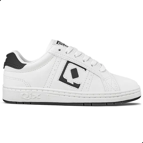 Tênis Qix Combat Retro Unissex | Branco Preto