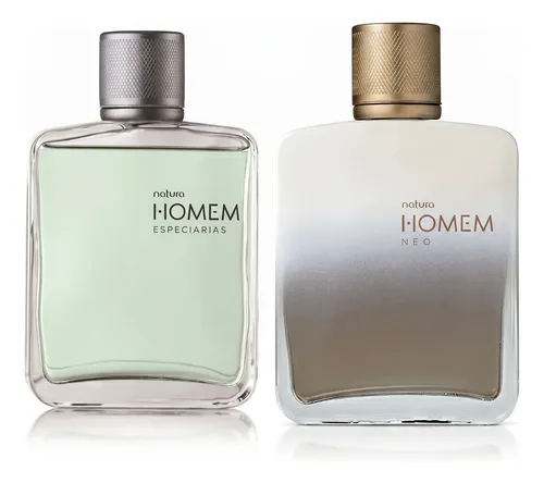 Kit Natura Homem: Deo Colônia Especiarias 100ml + Deo Colônia Neo 100ml