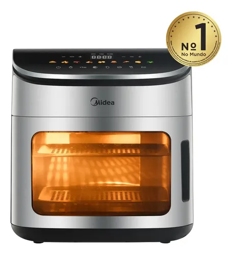 Fritadeira Air Fryer Oven 12l Digital Midea 127v Preto