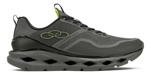 Tênis Olympikus Masculino Gama Chumbo/preto Lisa 40 Br