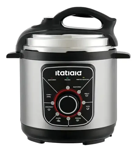 Panela De Pressão Elétrica Itatiaia Essencial 3 Litros Inox 127v