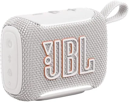 JBL, Caixa de Som, Go 5, Bluetooth, Portátil, Auracast, À Prova D'água e Poeira - Branca