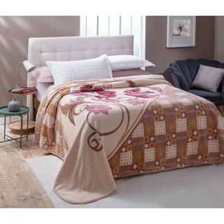 Cobertor Casal Jolitex Kyor Plus Coberta Microfibra Caixa 1.80m X 2.20m Macio Confortável Quente Lav