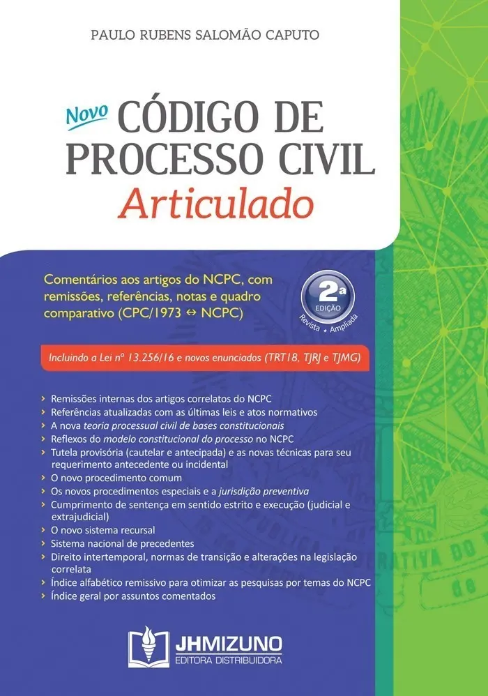 Código De Processo Civil Articulado 2a Edição