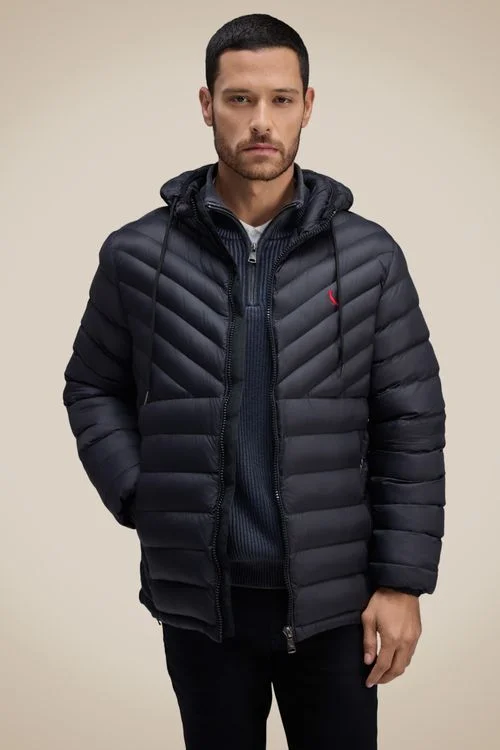Jaqueta Puffer Uptown Red Bird