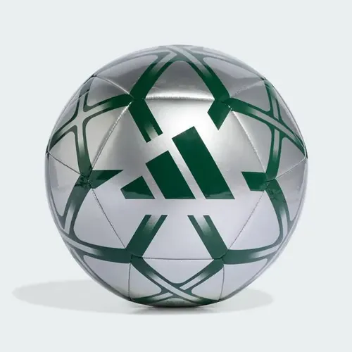 Bola Starlancer adidas Metallic Prata / Verde Escuro