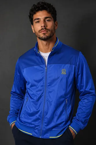 Jaqueta Brasil Esportiva Polo Wear Azul Médio Azul Médio G1