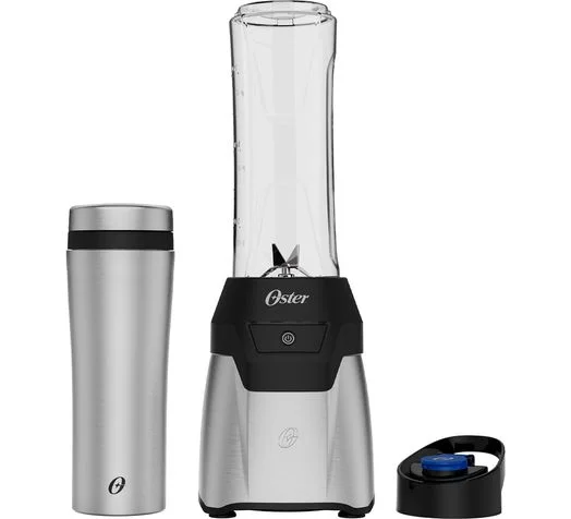 Liquidificador Portátil Power Blender Inox Oster com 2 Jarras To Go